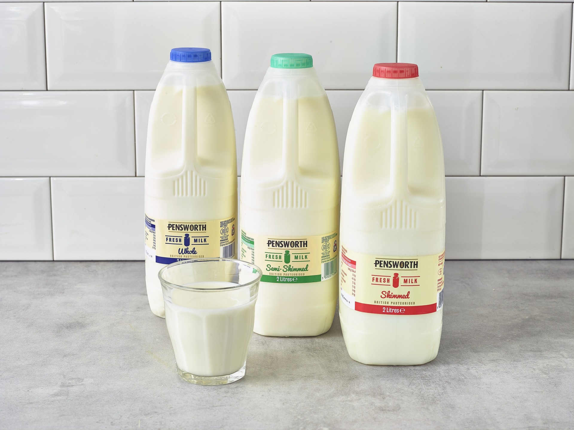 PENSWORTH Semi-Skimmed Milk (Green)