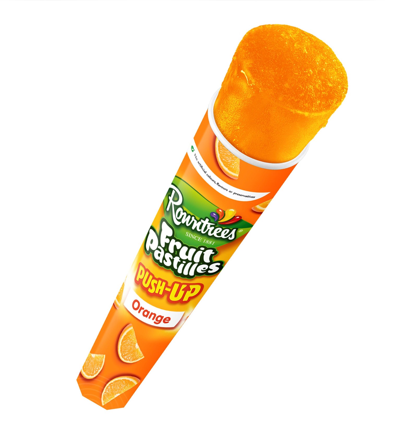Rowntrees Orange Push Up Ice Lolly