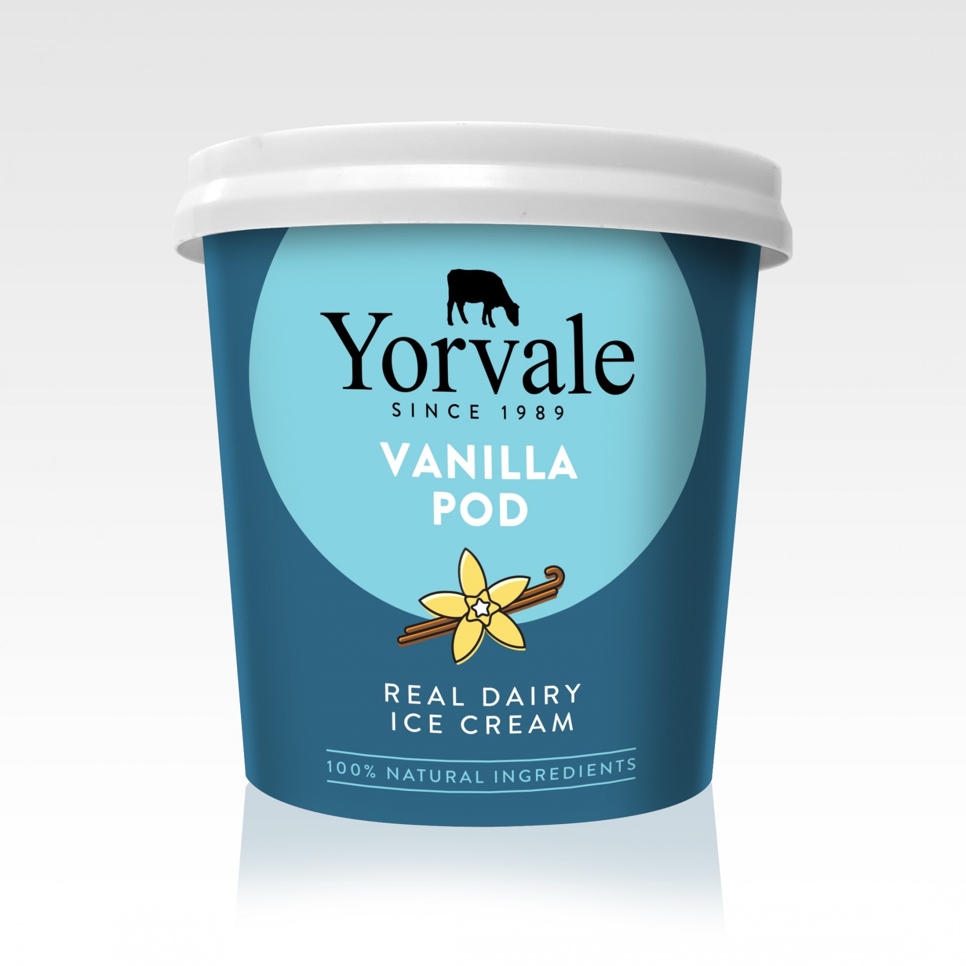 Yorvale Dairy Vanilla Ice Cream Tubs