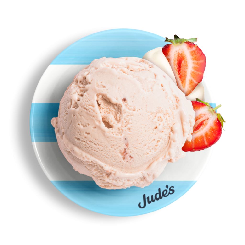 JUDES Strawberries & Cream Ice Cream