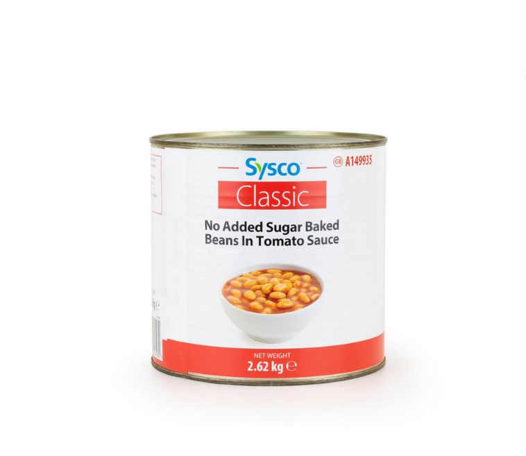 SYSCO No Added Sugar Baked Beans