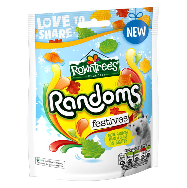 ROWNTREE'S Randoms Festive Sweets Pouch