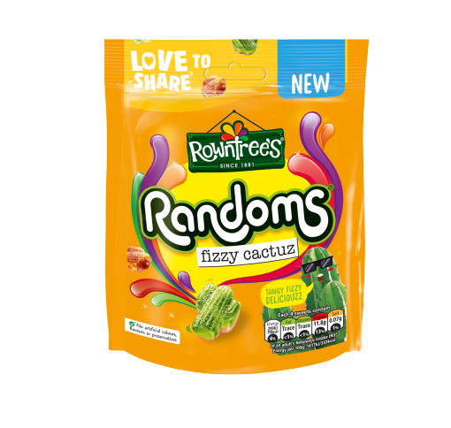 Rowntree's Randoms Fizzy Cactuz Sweets Pouch