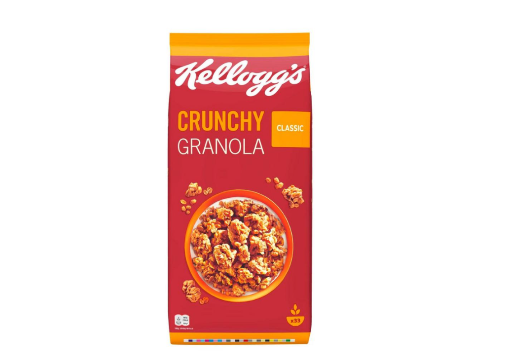 KELLOGG'S Crunchy Granola Bag Packs