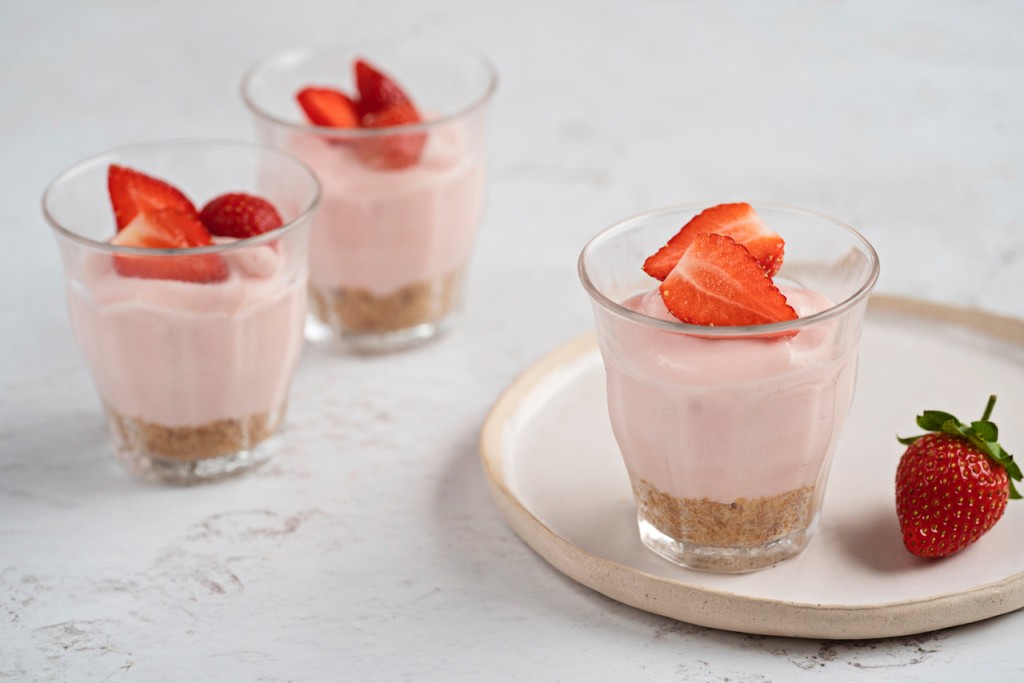 Gluten Free Strawberry Flavour Mousse Mix