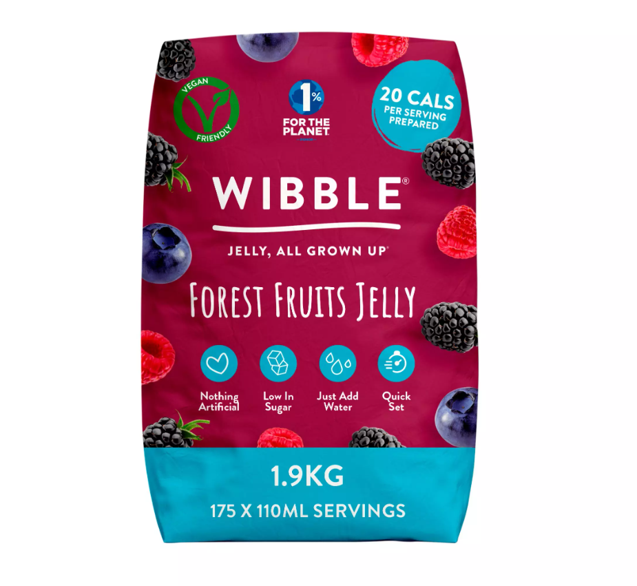 WIBBLE Vegan Forest Fruits Jelly Crystals