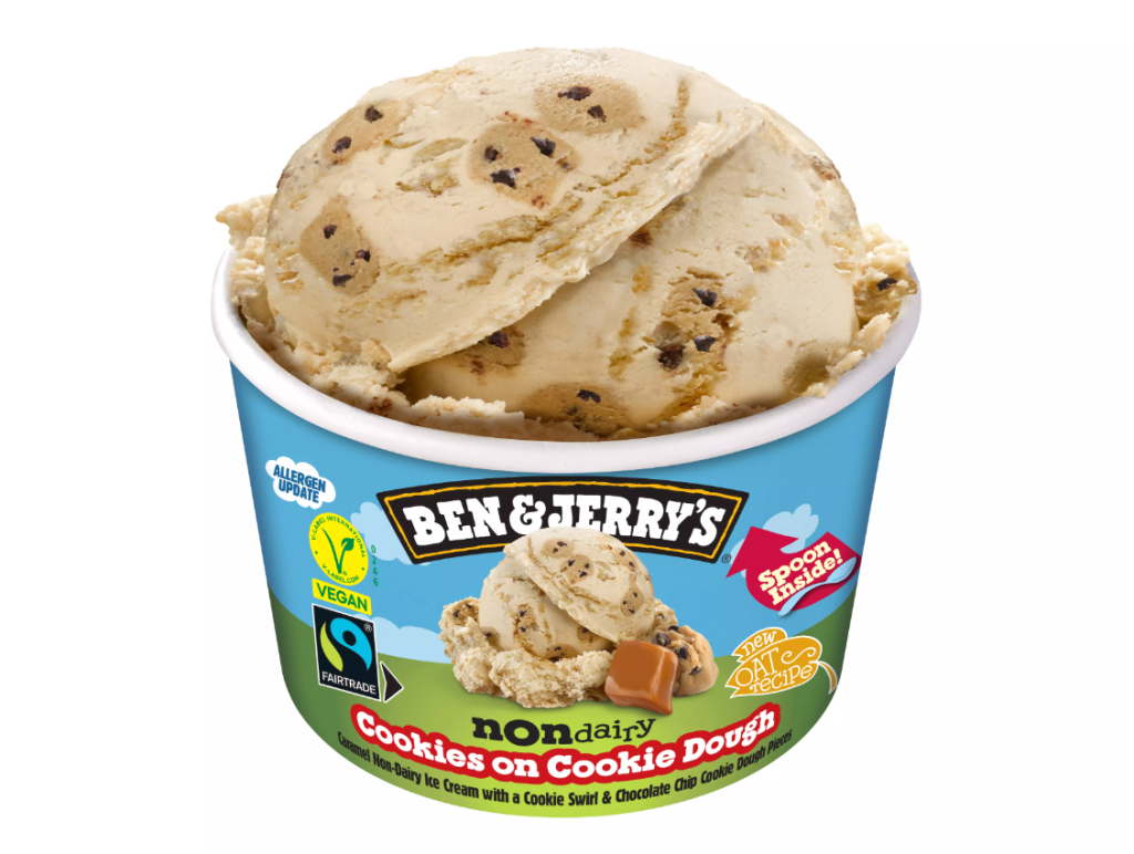 BEN & JERRY'S Non Dairy Cookie Dough Ice Cream