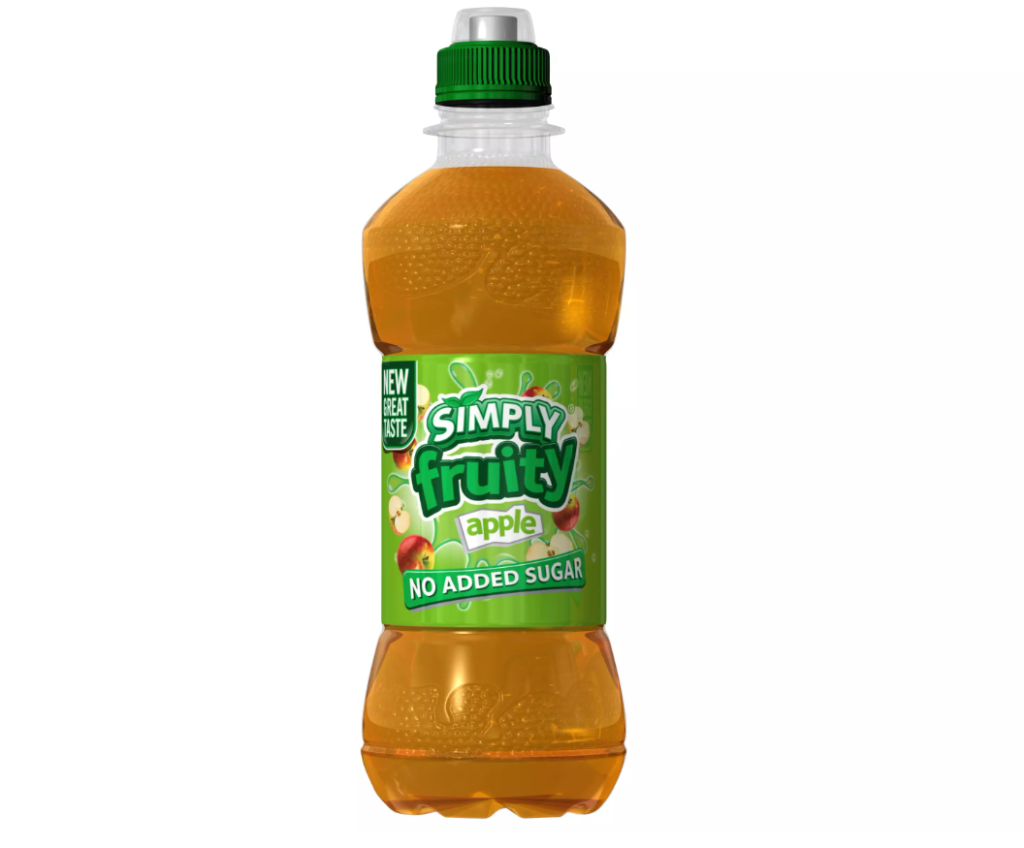 SIMPLY FRUITY Apple Juice 'No Added Sugar'