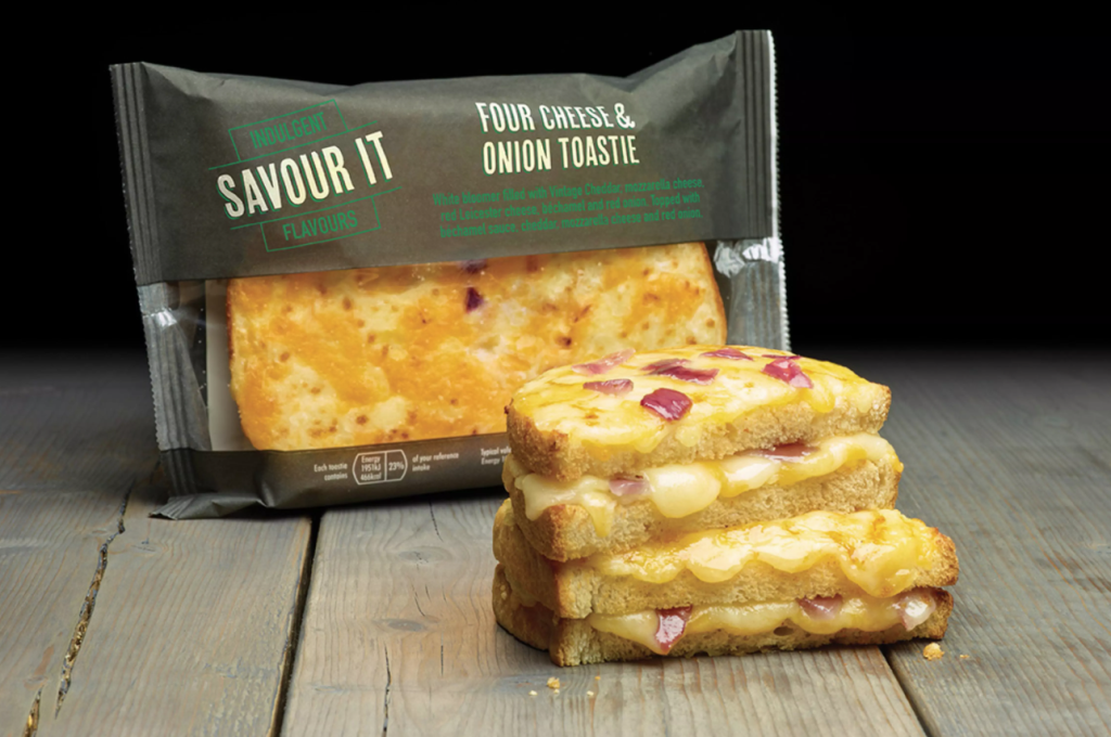 SAVOUR IT Four Cheese & Onion Toastie