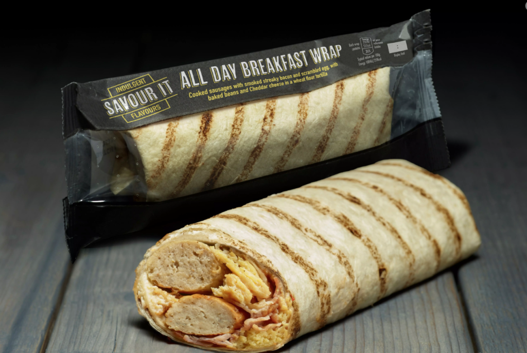 SAVOUR IT All Day Breakfast Wrap