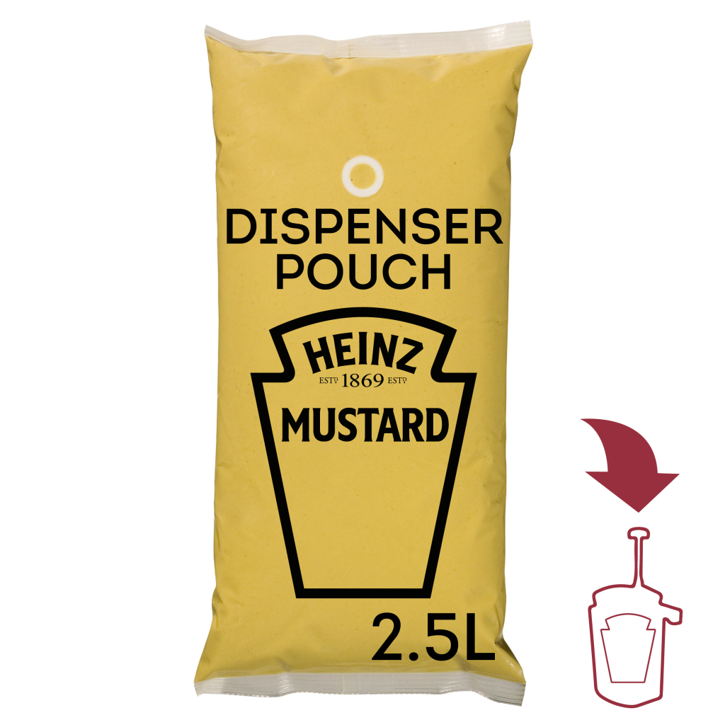 HEINZ Mustard Sauce-o-Mat Pouch
