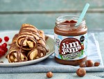 JIM JAMS Vegan No Added Sugar Hazelnut Chocolate Spread