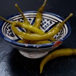 Pickled Green Peppers